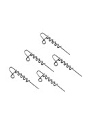 5 Shallow Screw Spiralen Delphin Twisto D-LOCK
