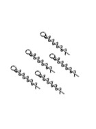 5 Shallow Screw Jigs Delphin Twisto O-LOCK