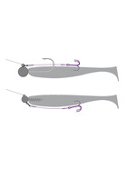 Stinger Haken mit Tungsten Vorfach Gr. 6 - 8 cm 2