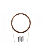 10 m Stahlvorfach 7x1 mit Klemmhüls gallery