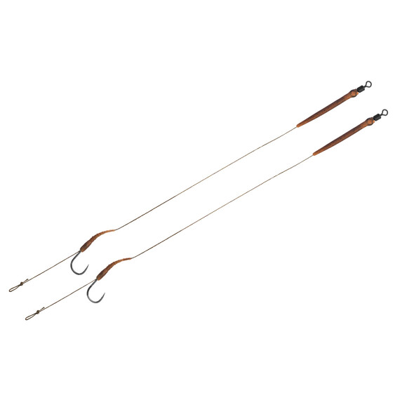 2 Boilie Rigs Delphin Karpfen Vorfcher 20 cm