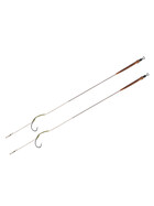 2 Carp Rigs Delphin Karpfenvorfächer Gr. 4