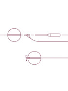 Boiliestopper Delphin Q-Stop transparent + orange 2