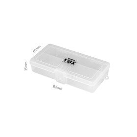 Kleinteilebox Sortierbox mit Clipverschluss klein