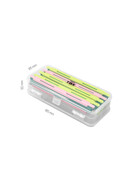5 Vorfachaufwickler Set Vorfachbox Feedern
