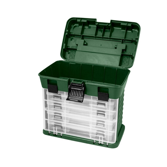 Angelkasten mit Tackleboxen Delphin Mega Case