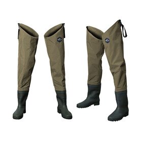 Watstiefel Gummistiefel mit Wathose Gr. 41