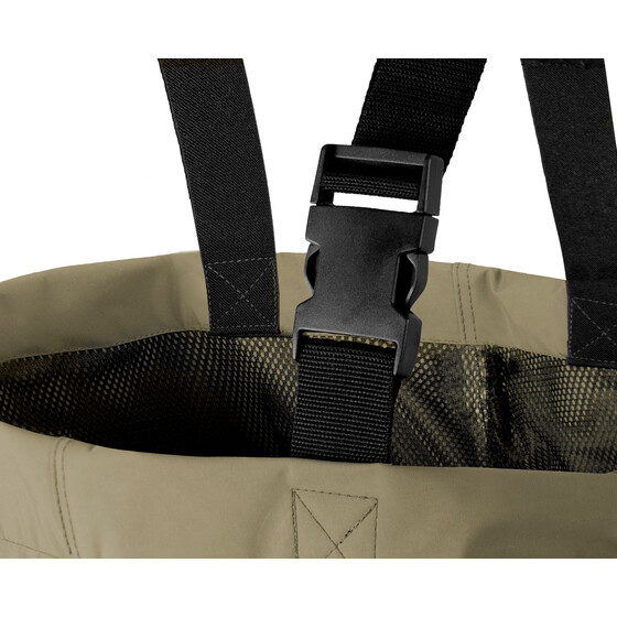 Wathosen mit Gummistiefeln Angler Watstiefel Gr. 41