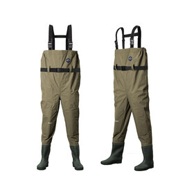 Wathosen mit Gummistiefeln Angler Watstiefel Gr. 41