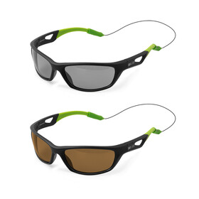 Sportbrille polarisiert mit Etui Delphin Polbrillen SG Flash