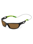 Sportbrille polarisiert mit Etui Delphin Polbrillen SG Flash braun