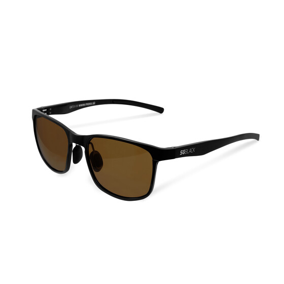 Sonnenbrille polarisiert Polarisationsbrille Delphin SG Black braun