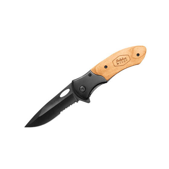 Angelmesser Taschenmesser mit Holzgriff