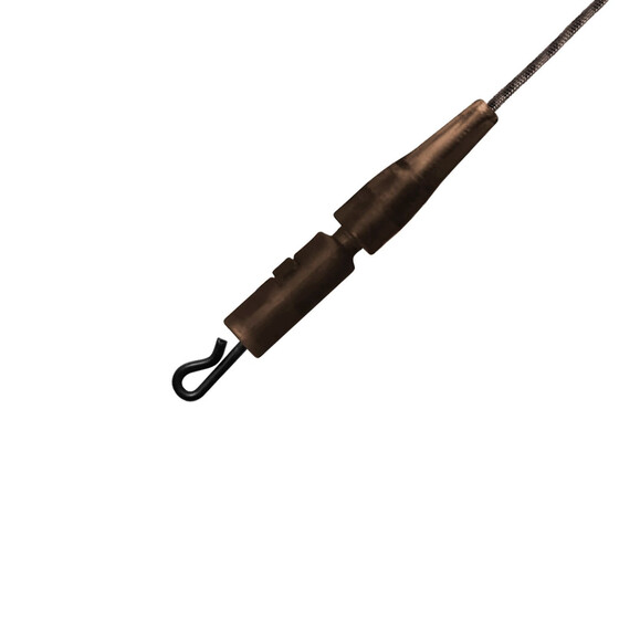 3 Leadcore Rigs mit Safety Clip Karpfen Vorfcher 45 lbs