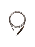 3 Leadcore Rigs mit Safety Clip Karpfen Vorfächer 45 lb