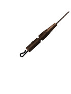 3 Leadcore Rigs mit Safety Clip Karpfen Vorfächer 45 lb