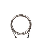 3 Leadcore Rigs mit Wirbel Karpfen Vorfächer 45 lbs 2