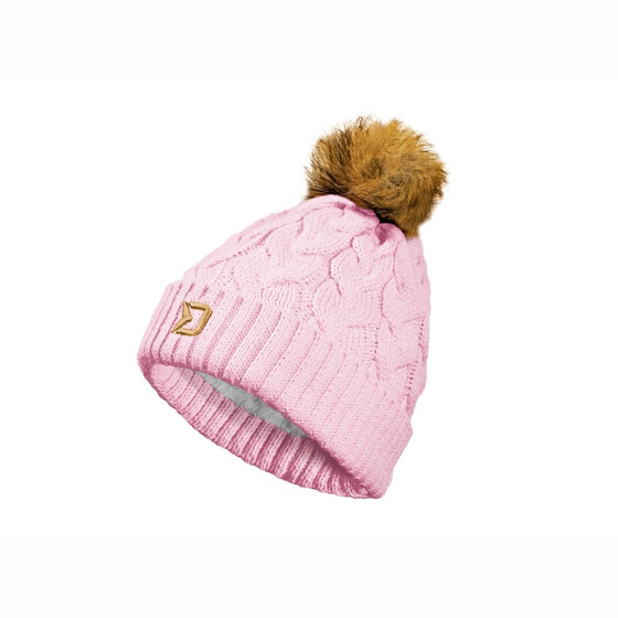 Pudelmtze Winter Mtzen mit Bommel Pink Queen