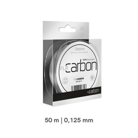 50 m Fluorocarbon Vorfach Schnur 0,125 mm 2,8lbs