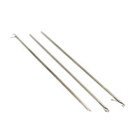 3 Ködernadeln mit Klappöse im Set 13 cm Köder