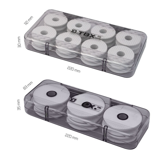 Vorfachspulen Rig Box mit Magnet Verschluss