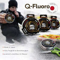 Quantum Fluoro Carbon Vorfach Predator 25m 3,