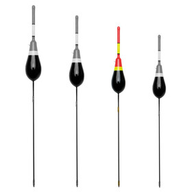 Stipp Pose Allround Schwimmer Balsaholz schwarz rot 3 g