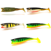 Quantum 6g 9cm Wackelarsch Gummifisch 4 Stück sinkend 2