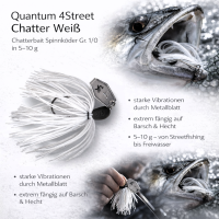 Quantum Chatterbait Spinnköder 1/0 4stre