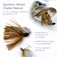 Quantum Chatterbait Spinnköder 1/0 4stre