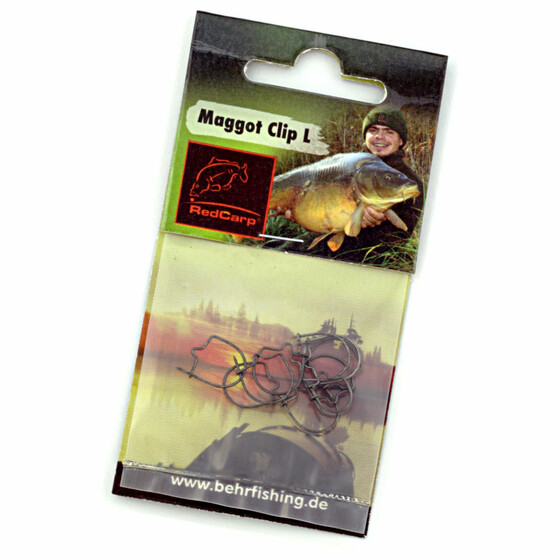 Maggot Clip Madenring Caster Clips L / gro