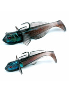 3 Gummifische Raubfisch Forellen Hecht Köder Koppe 2