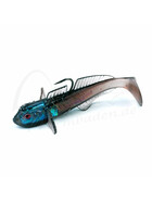 3 Gummifische Raubfisch Hecht Köder Koppe - 08 cm 2