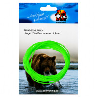 Silikon Schlauch fluoreszierend 1,5 mm gr&uum