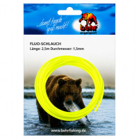 Silikon Schlauch fluoreszierend 1,5 mm gelb