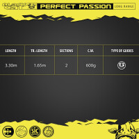 Black Cat Wels Spinnrute Waller Perfect Passion Spin 2,70m 6
