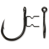 Black Cat Claw Single Hook Haken Wels Wallerhaken Gr. 7/0 1