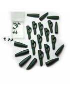 Lead Clip Karpfen Angel Set mit Tail Rubber und Pins