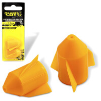 Black Cat Propeller-Rasseln Welsmontage fluo orange 2 St&uum