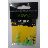 Black Cat Soft Beads Gummiperlen weich Wels Angeln 8mm 10 St