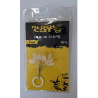 Black Cat Silicon Stopper oval Posenstopper U-Pose 7mm 2
