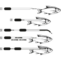 Black Cat Kork Sticks Köderfisch Auftrieb Ø 11mm