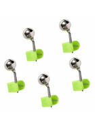 5 Aalglocken Wels Bissanzeiger Set 2