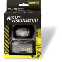 Black Cat Night Vision Kopflampe Angeln LED Stirnlampe wiede