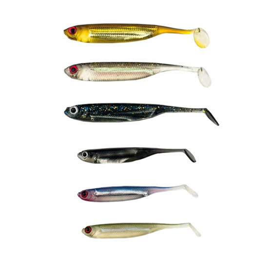 5 Stk Gummifische Dropshot Minnow