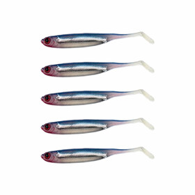 5 Stk Gummifische Dropshot Minnow  5 cm