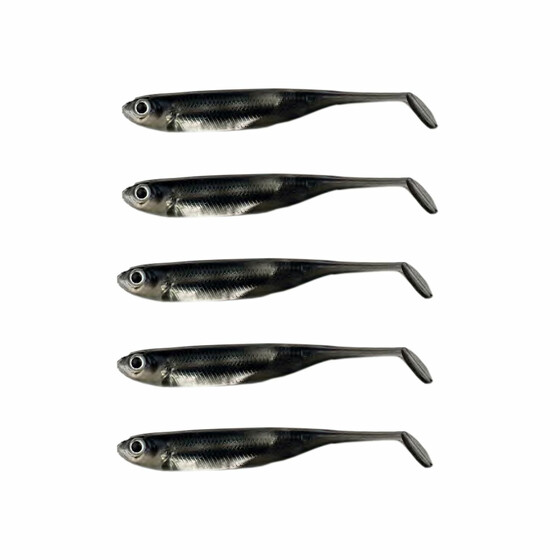 5 Stk Gummifische Dropshot Minnow  5 cm