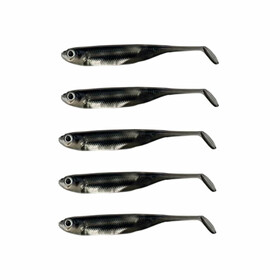 5 Stk Gummifische Dropshot Minnow  8 cm