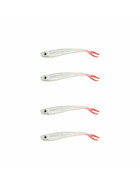 4 Stk Gummifische Drop Shot Hering