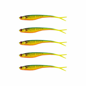 5 Stk Shads Gummifische Double Twister 13 cm